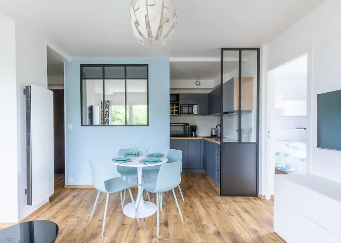 דירה Eole - Vue Mer, A 200 M De La סנט-אובן-סור-מר